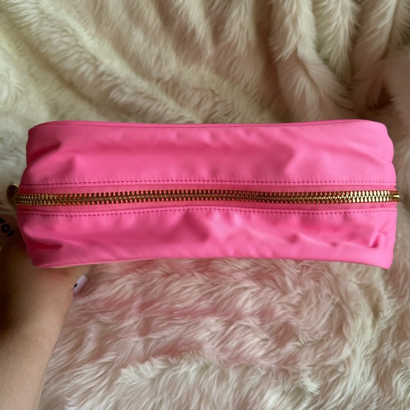 Stoney Clover Lane Clear Front Large Pouch in Bubblegum - Picture 4 of 11